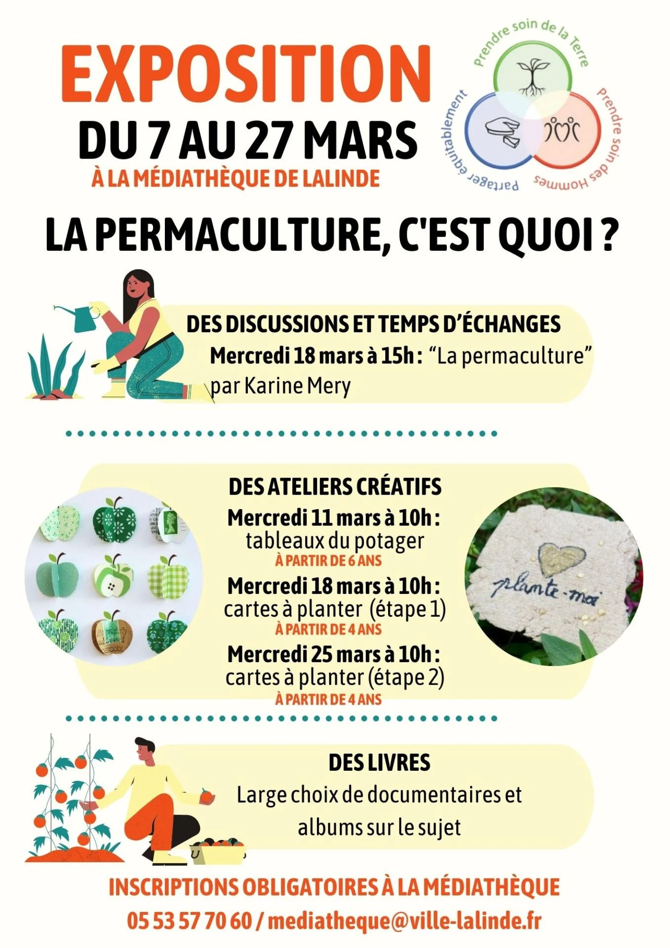 Affiche a4 permaculture