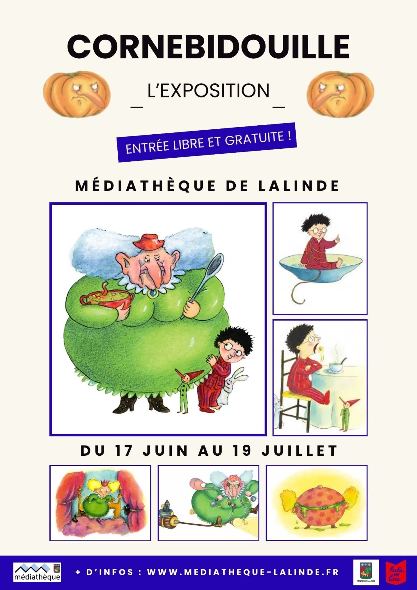 Affiche expo cornebidouille