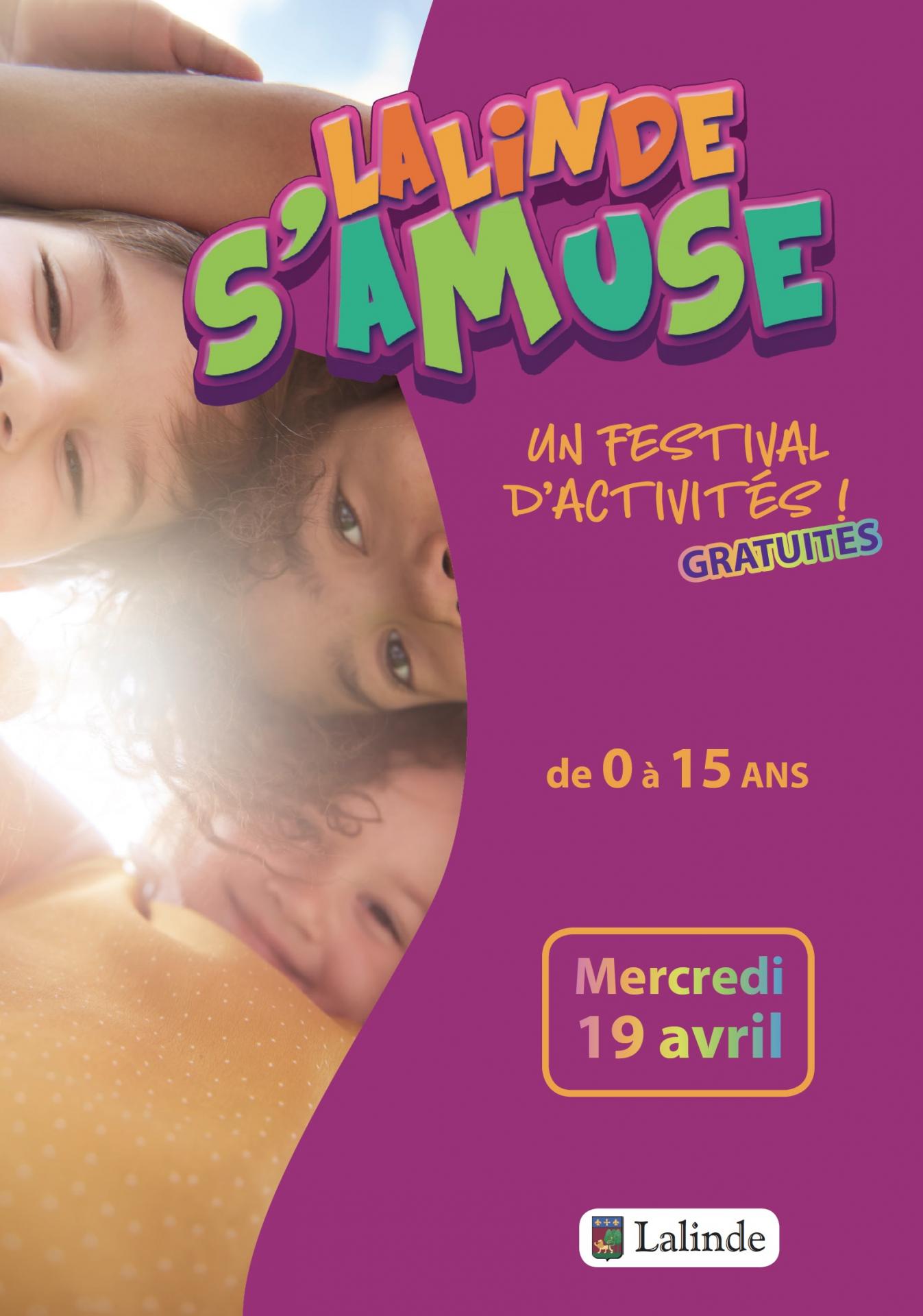 Affiche lalinde s amuse 2023 valide