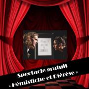 Spectacle hemistiche et dierese affiche